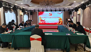 传达学习贯彻党的十九届六中全会精神